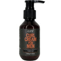 GZE MEN Castor Oil Curl Defining Cream Nourishing Curl Cream, Hydrate & Adds Shine - Color Safe & Sulfate Free Styling Product Qme CURL CREAM