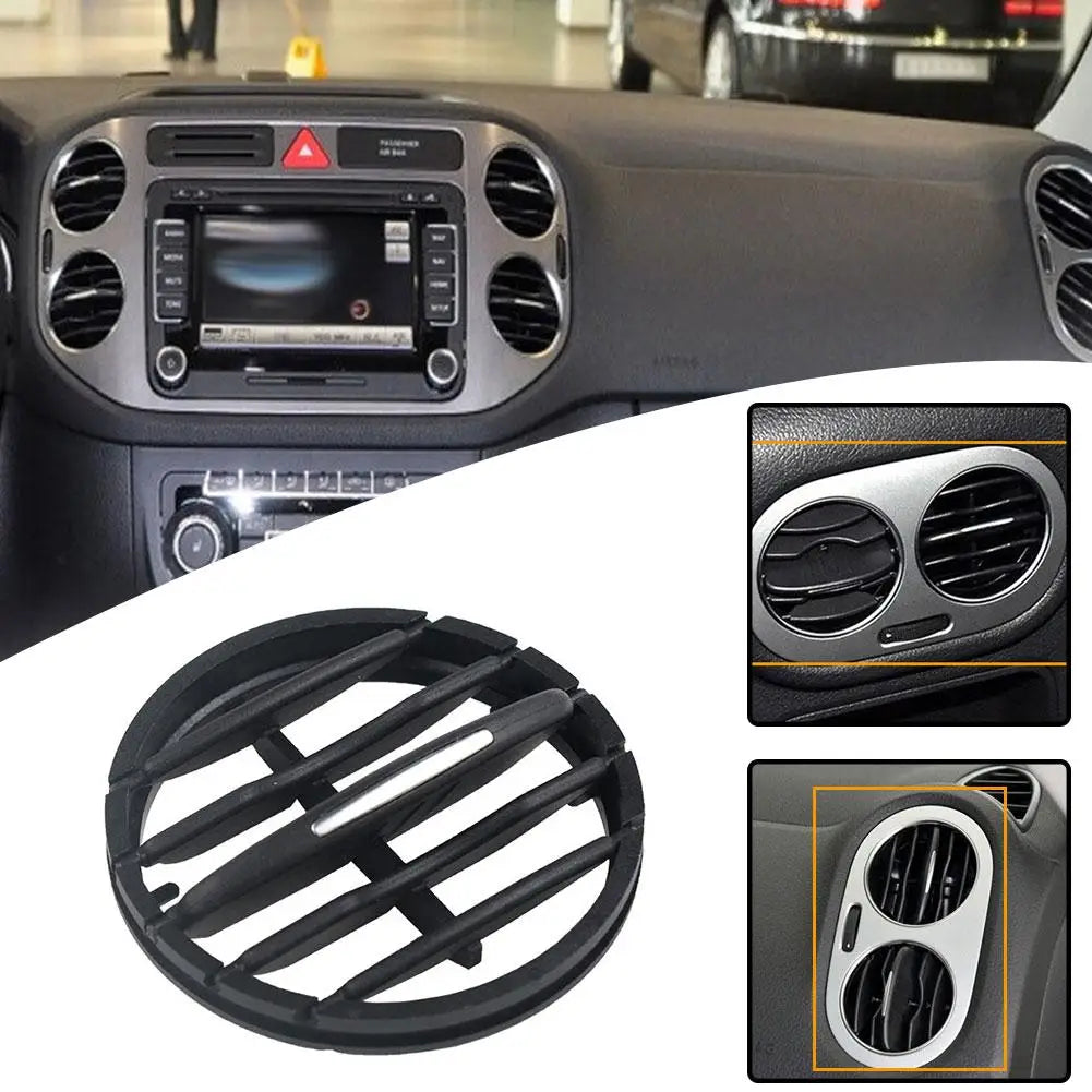 NEW Air Vent Cover For Volkswagen Tiguan 2010-2017 Car Interior Air Conditioning Vents Grille Car Air Conditioning Folding Qme