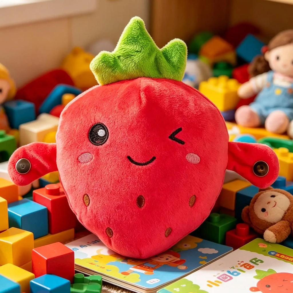 NEW Interactive Music Toy Educational Interactive Sensory Cuddle Doll Activity Learning Plush Doll For Education Kids Girls Boys Qme