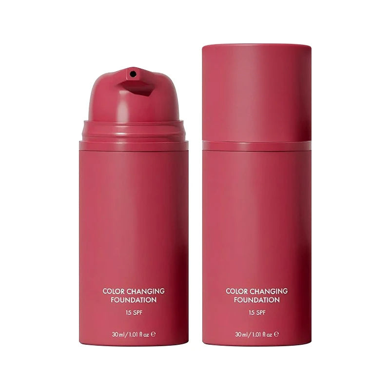 Changing Foundation Make-up Concealer Mild Skin Lasting Even Covering Qme red 30m