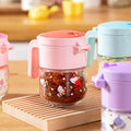 Hello Kitty Kuromi Salt Shaker and Spice Jar Set Glass Kitchen Spice Jars with Moisture-Proof Seals Salt Portioning Bottles Qme 3
