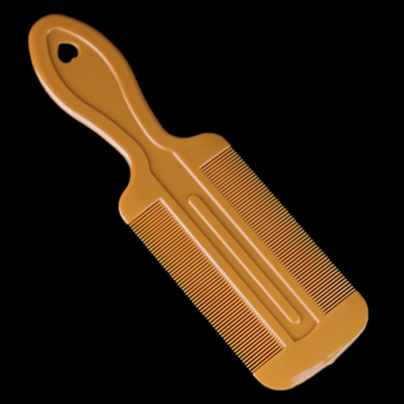Lice Comb Plastic Handle Double Sided Head Hair Combs Flea Nit Qme
