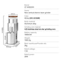 Portable Electric Coffee Grinder USB Rechargeable Adjustable Home Qme ZM-ECG08