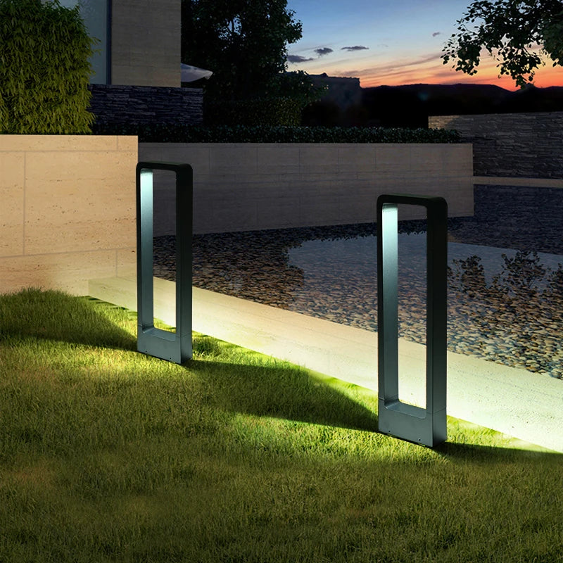 IP54 Outdoor 6W Led Garden Light Modern Aluminum Led Lawn Lamps Landscape Spotlight for Garden Yard AC85-265V 80cm Qme