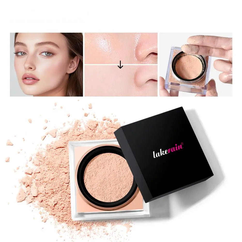 Square Box Setting Powder Natural Concealer Long-lasting Non-removing Qme