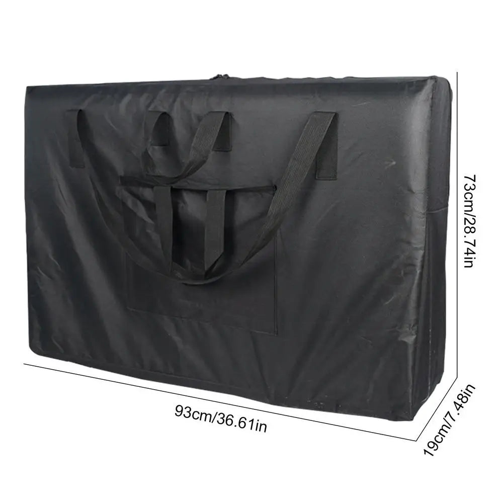 Black Handbag For Massage Table Carrying Bag For Nail Desk Beauty Bed Bag 600D Oxford Cloth Folding Storage Carry Bag Qme 70cm China Mainland