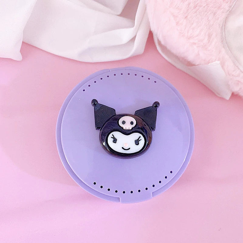 Hello Kitty Kuromi Cartoon Toothbrush Holder Tooth Storage Box Qme