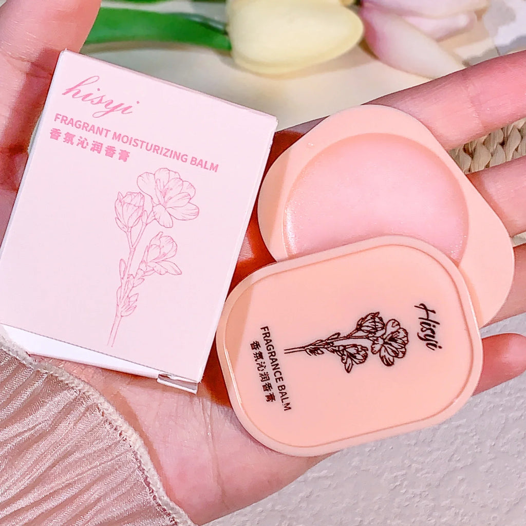 HISYI Solid Perfume Balm Long-lasting Floral Scents Vegan Compact Qme 03