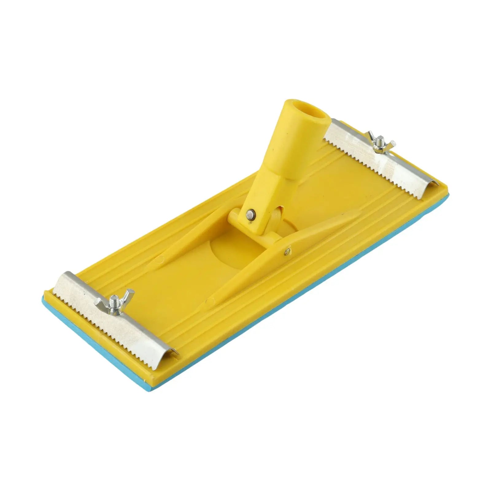 1 Pc Sandpaper Holder Polishing Tool Plasitc Hand Sander Holder Sandpaper Frame Clip For Drywall Sanding Sander Head Qme