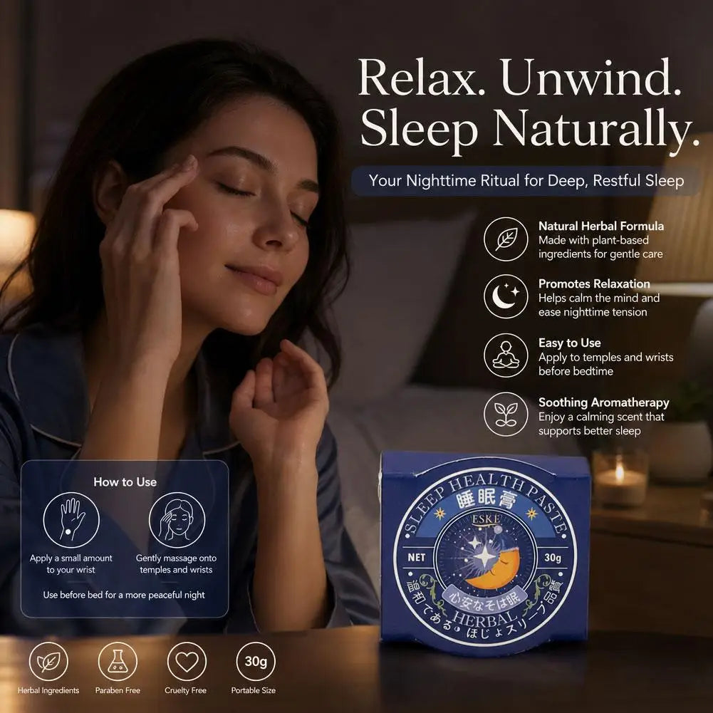 Sleeping Cream Deep Moisturizing Long-lasting Fragrance Sleep Health Qme