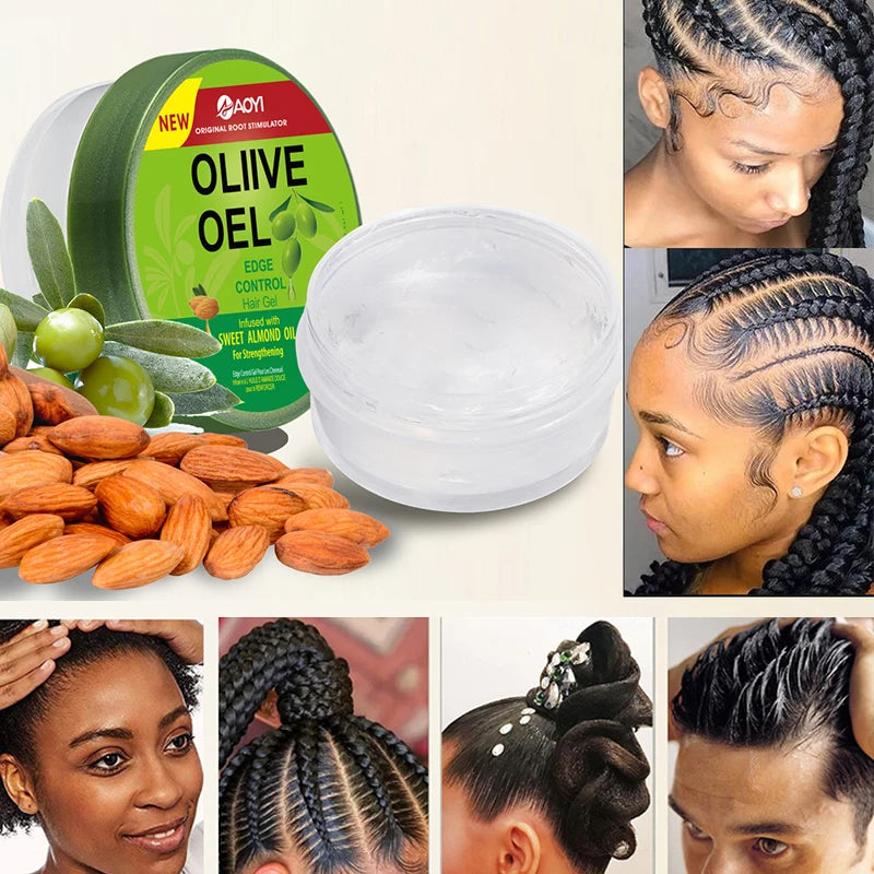 Olive Oil Wax Gel Soft Moisturizing Anti-frizz Conditioner Styling Qme