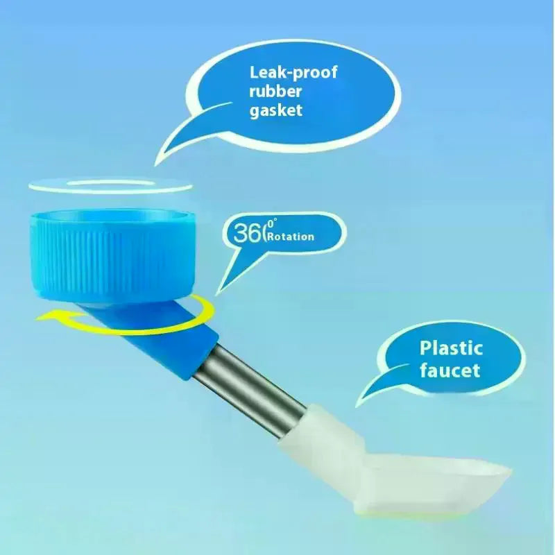 Bird Automatic Water Dispenser Cage Hanging Water Dispenser Easy To Clean Install Pets Water Dispensers Bird Cage Accessories Qme