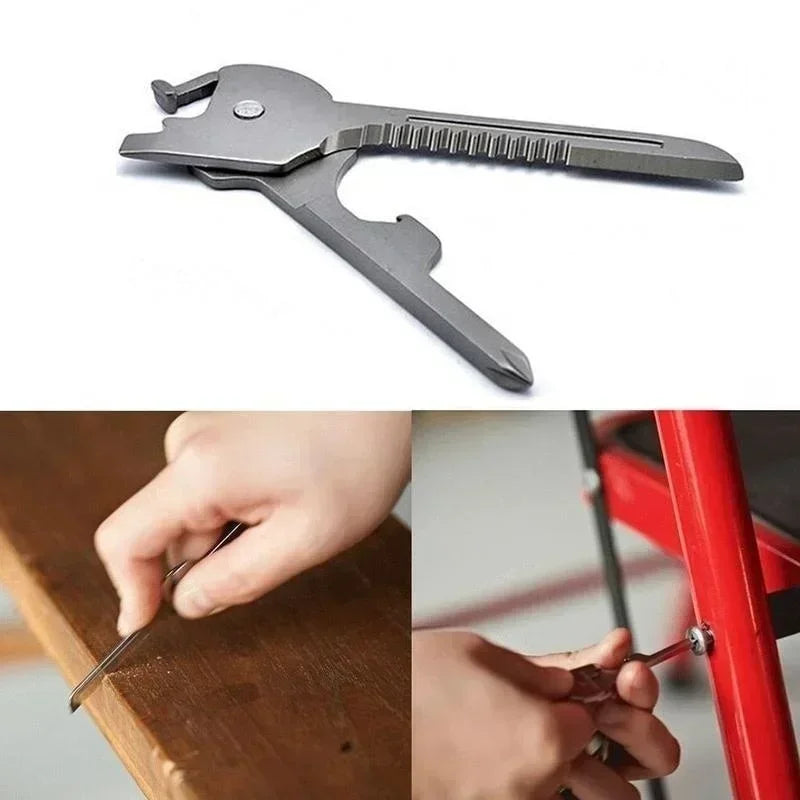 1 Useful Multifunction Knife Practical Swiss Tech Utili Key Outdoor Qme
