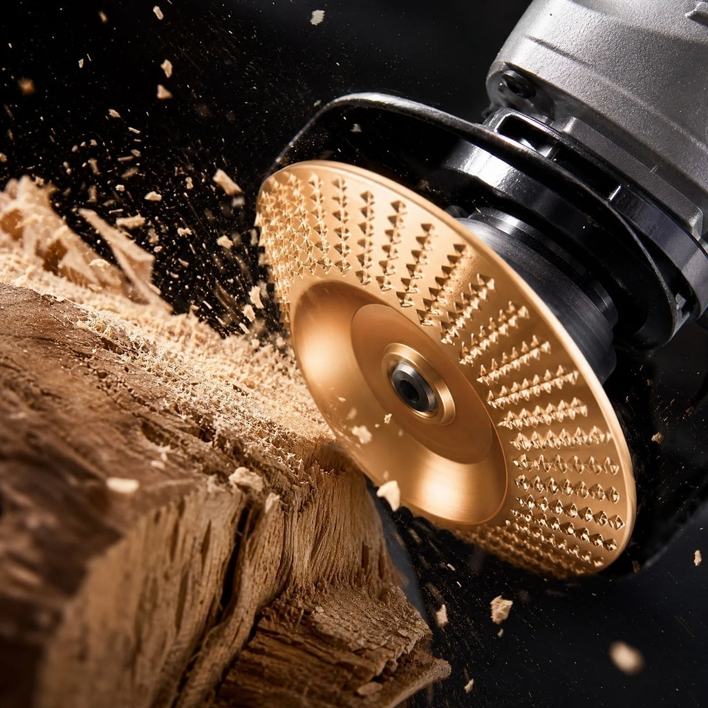 3Pcs Angle Grinder Polishing Pads Tungsten Carbide Grinding Wheel for Material Removal Wood sanding Shaping Carving and Cutting Qme