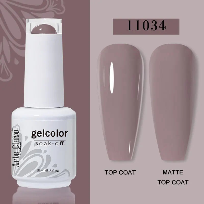 Arte Clavo Jelly Gel Polish Translucent Manicuring UV Nail Semi