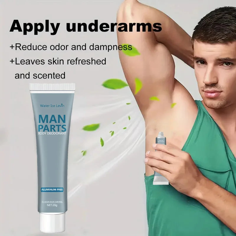 Men's Private Fragrance cream for private parts and underarms cleansing deodorant and body fragrance treatment cream Qme