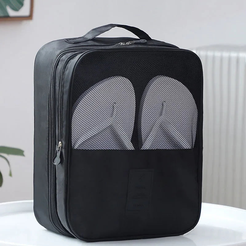 High Quality Portable Travel Shoe Bag Underwear Clothes Bags Shoe Organizer Storage Bag Multifunction Travel Accessories Qme