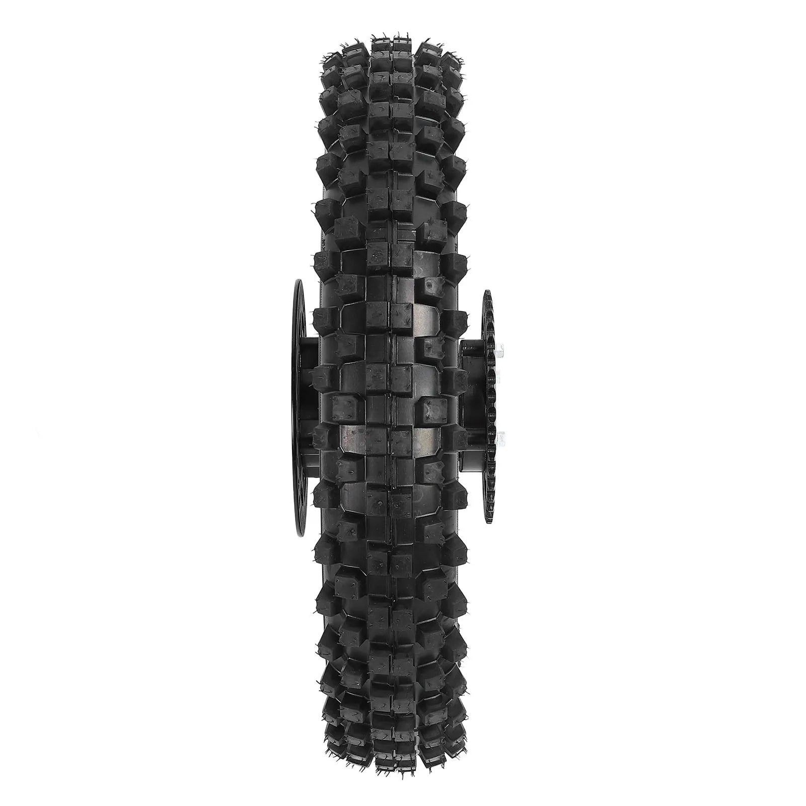 14inch Dirt Bike Rear Wheel Rim Tire Assembly 90/100-14 15mm Shaft for Apollo 125CC SSR 150 cc Tao Kayo TSD 110 TD 125 Qme