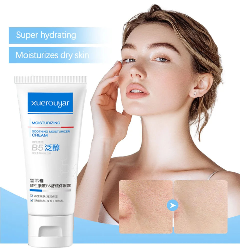 B5 Faded Facial Redness Cream Instant Spider Vein Remove Sensitive Skin Sooth Anti Redness Rosacea Treat Lotion Korean Cosmetic Qme