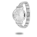 Width Italian Charm White Black Butterfly Round Elastic Watch