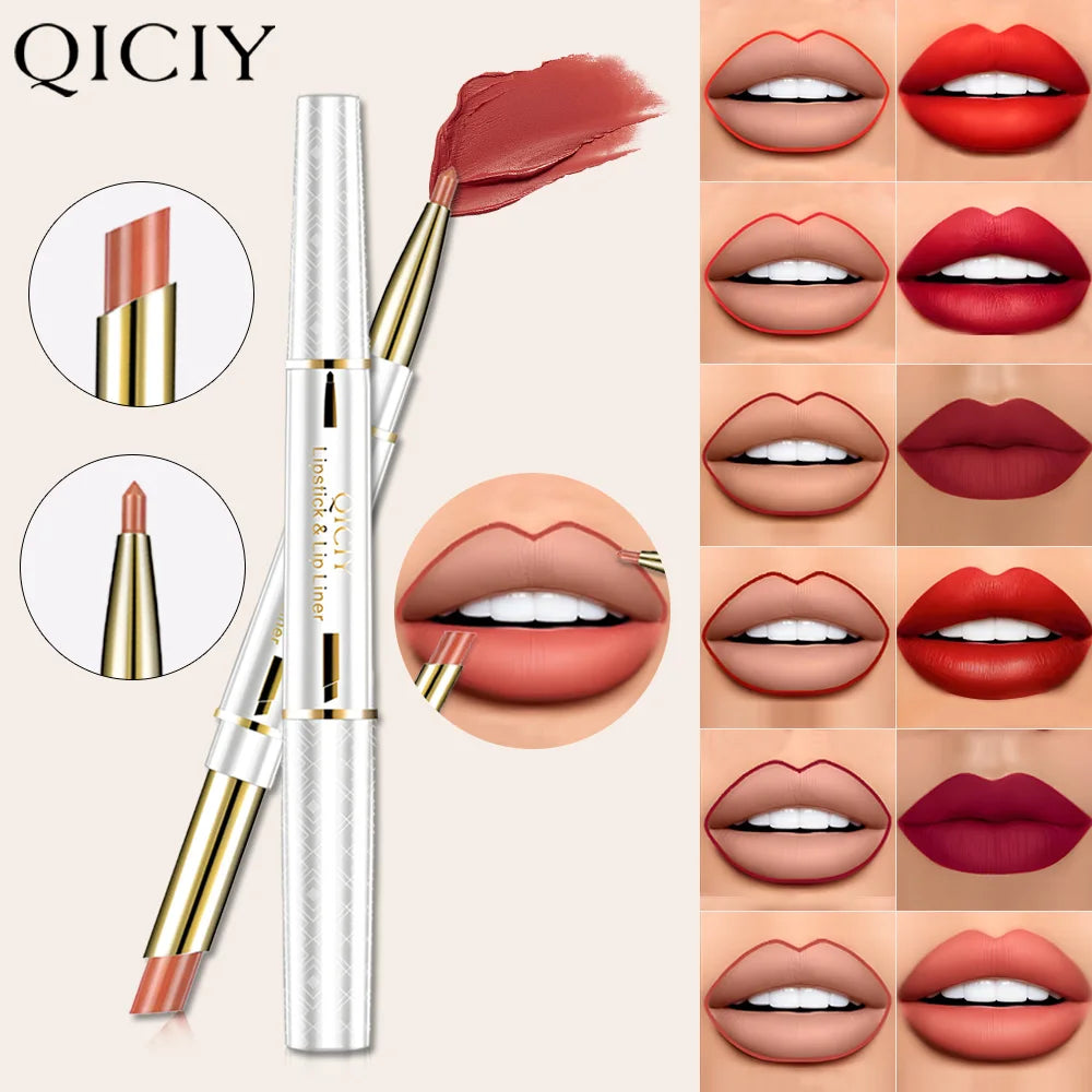 Vibrant Lip Liner Long-lasting Natural Render No Smudging Perfect Qme