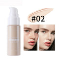 Matte Liquid Foundation Effective Concealer Waterproof Sweat-resistant Makeup Professional Light Thin Delicate Foundation Qme 02