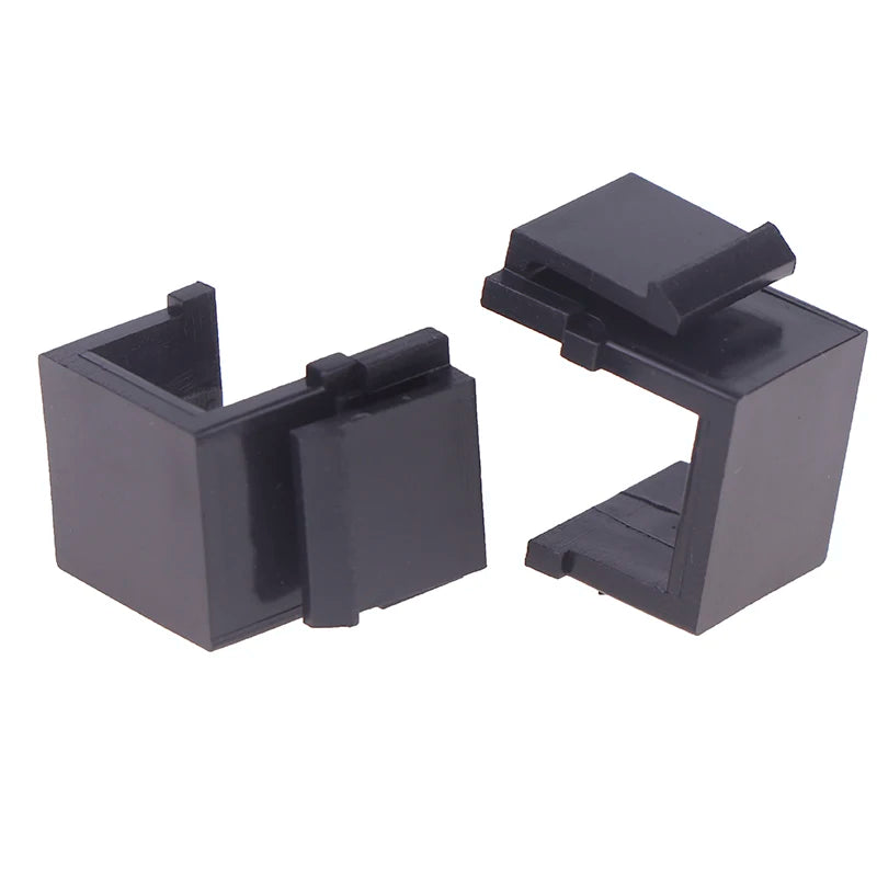 Wall Plate Patch Panel Zoerax RJ45 Keystone Jack Inserts Filling Blank Qme