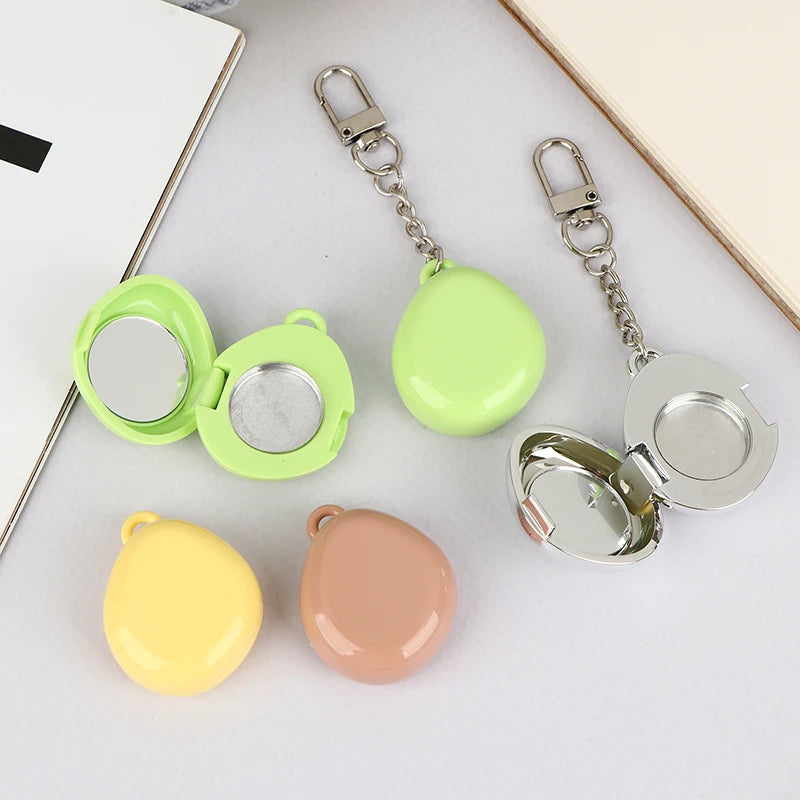 Colorful Portable Makeup Compact Empty Refillable Case Aluminum Tray Qme