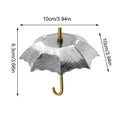 Tea Strainer Stainless Steel Loose Leaf Umbrella Filter Metal Tea Strainer For Home Kitchen Countertop Apartment Dormitory Qme Silver China Mainland
