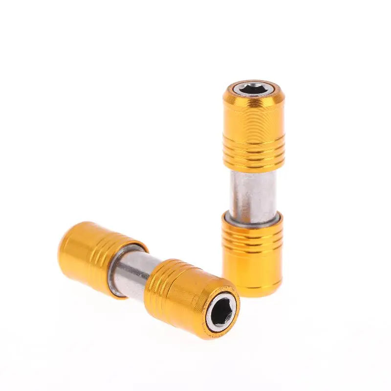 Portable Double Head Screwdriver Bit Holder 1 4 Hex Quick Release Qme