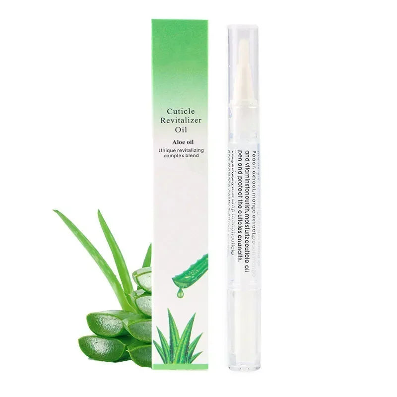 Nail Nutrition Oil Pen Prevent Agnail Nail Polish Anti-barb Nail Edge Oil Nail Treatment Cuticle Revitalizer Oil Nail Care Tools Qme Aloe-1Pc