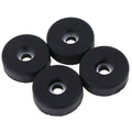 .4Pcs Plastic Bumpers Embedded Washer Feet Pad Instrument Holder 30x10mm. Qme 40pcs