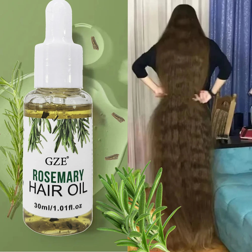 GZE Rosemary Oil For Hair Strengthens Rosemary Scalp Care | All Type & Texture | Straight, Waves & Chemically Qme