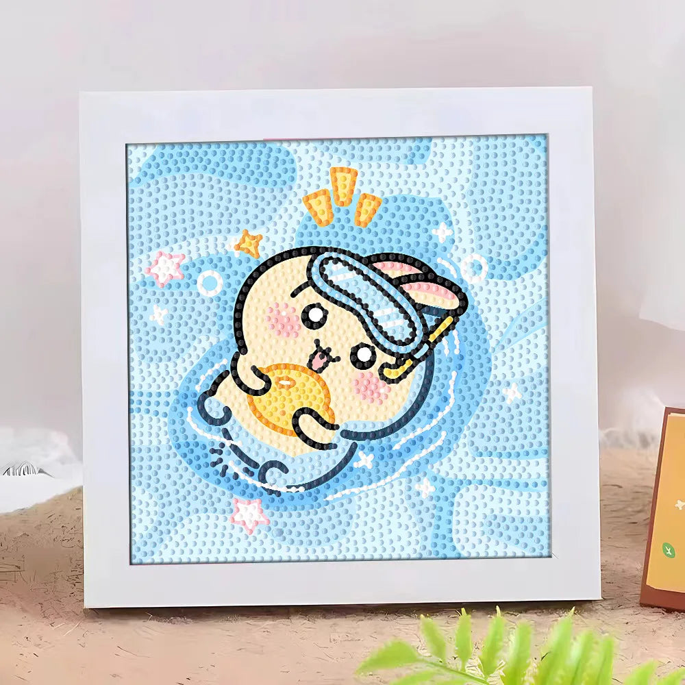 Hello Kitty Kuromi Diamond Painting DIY Craft Frame Cartoon Students Qme 6