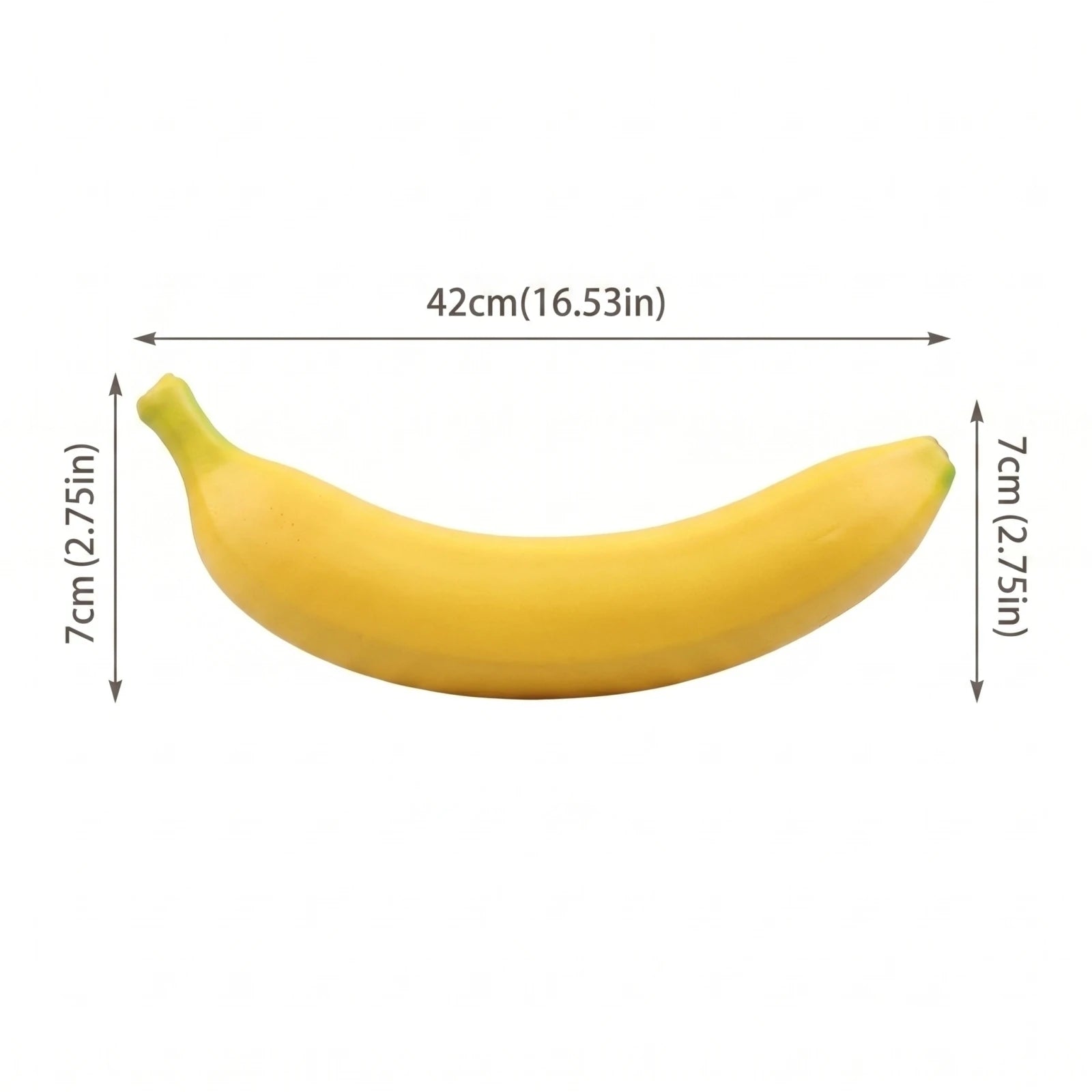 New Extra Large Simulated Banana Squeezable Toy Creative Party DIY Fake Decoration Fun Stress Relieve Fidget Toy Holiday Gift Qme