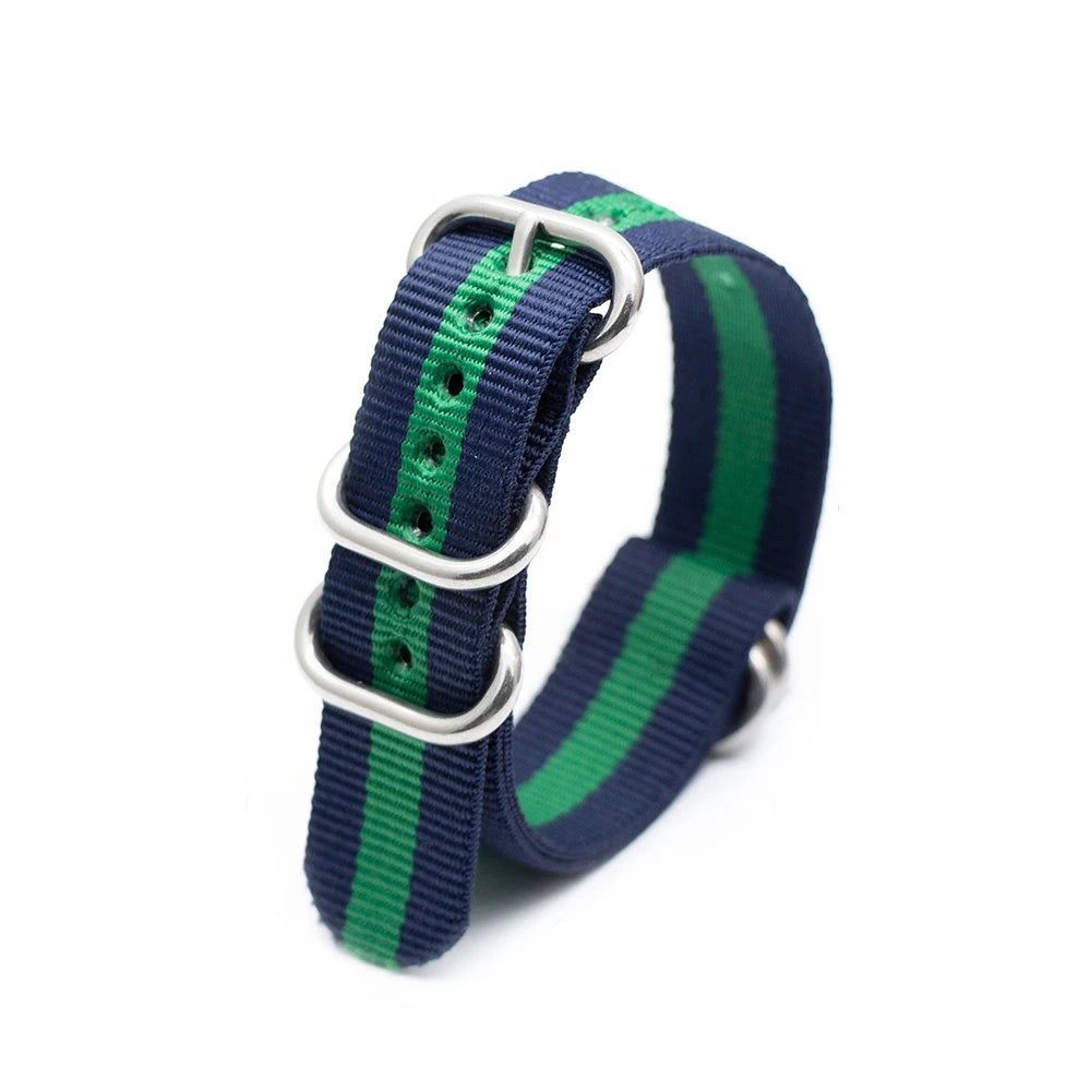 Durable Nylon Watch Strap Army Sport Band 18 20 22 41 Colors