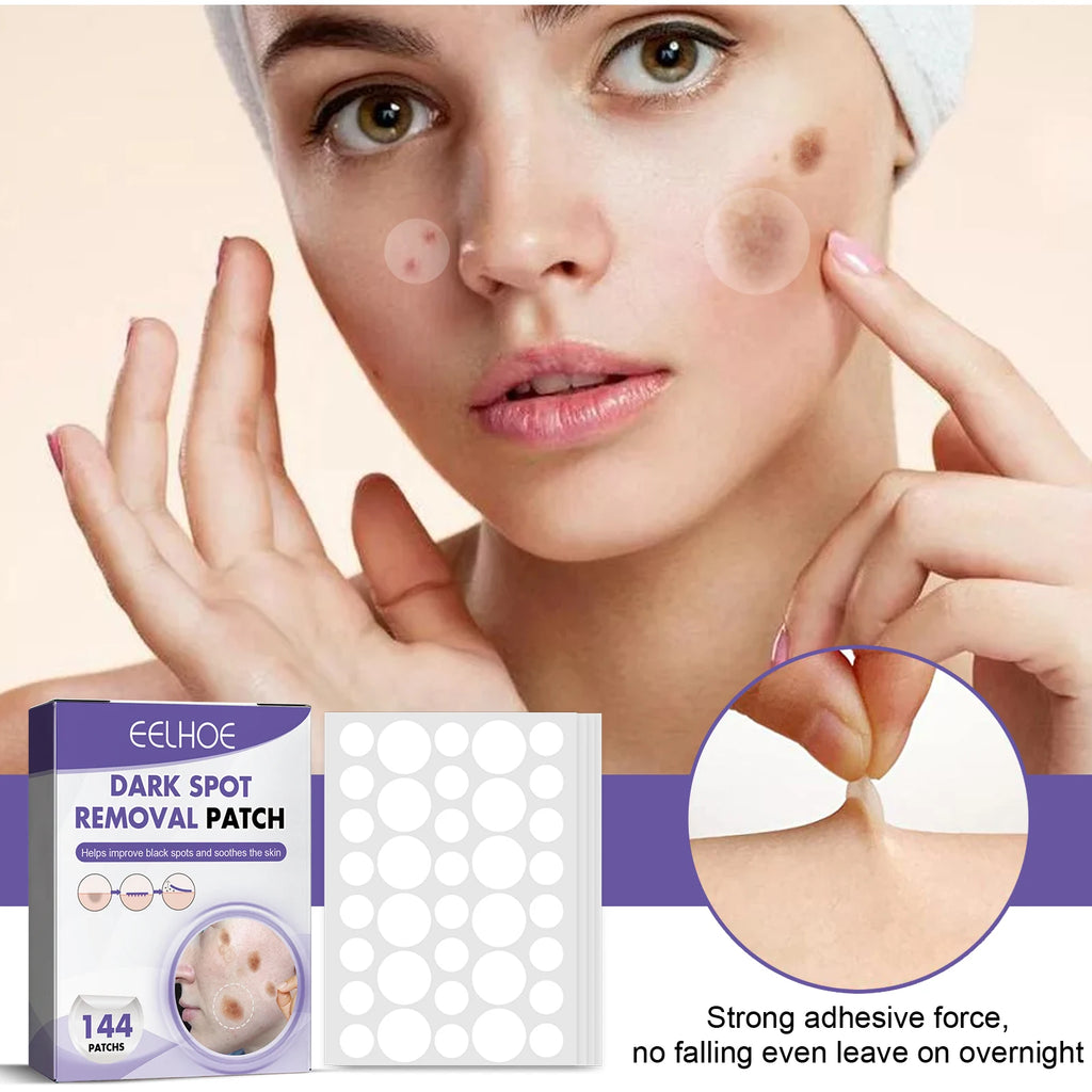 Face Dark Spot Correcting Patches Acne Patch Pimple Removal Concealer Brightening Lightening Melasma Invisible Spots Marks Cover Qme