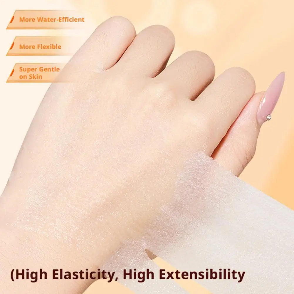 Stretchable Wet Compress Cotton Pads Face Efficiency Disposable Qme