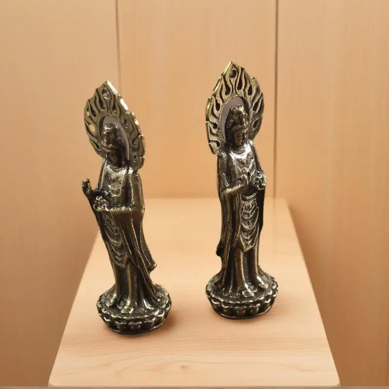 Handicraft Buddhist Decor Buddha Guanyin Statue Bodhisattva Desktop Qme Default Title