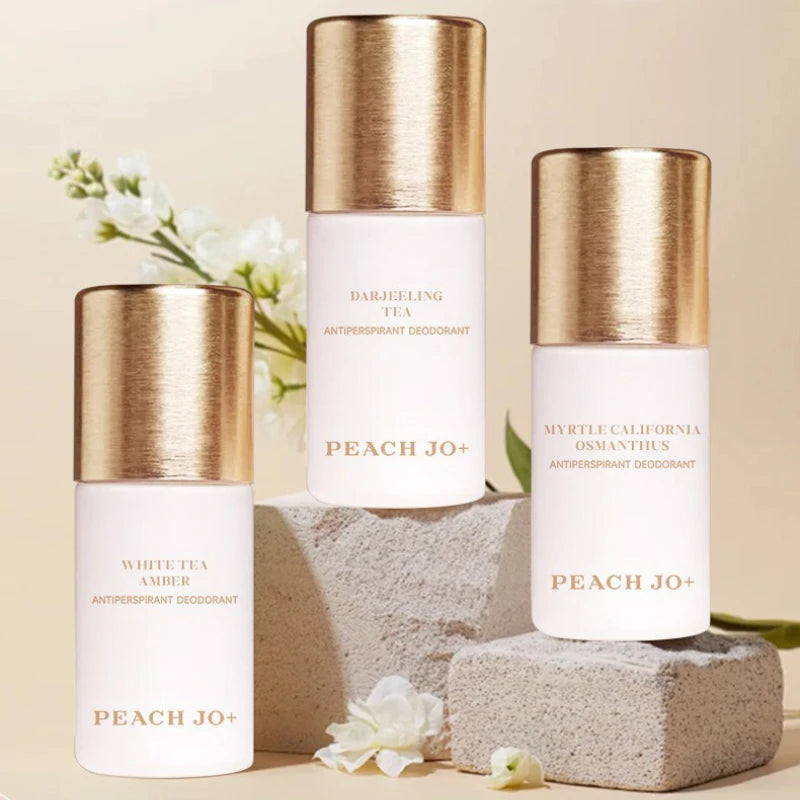White Tea Long-lasting Deodorant Light Fragrance Antiperspirant Roll-on Perfume Stop Sweating Eliminate Odor Armpit Freshener Qme