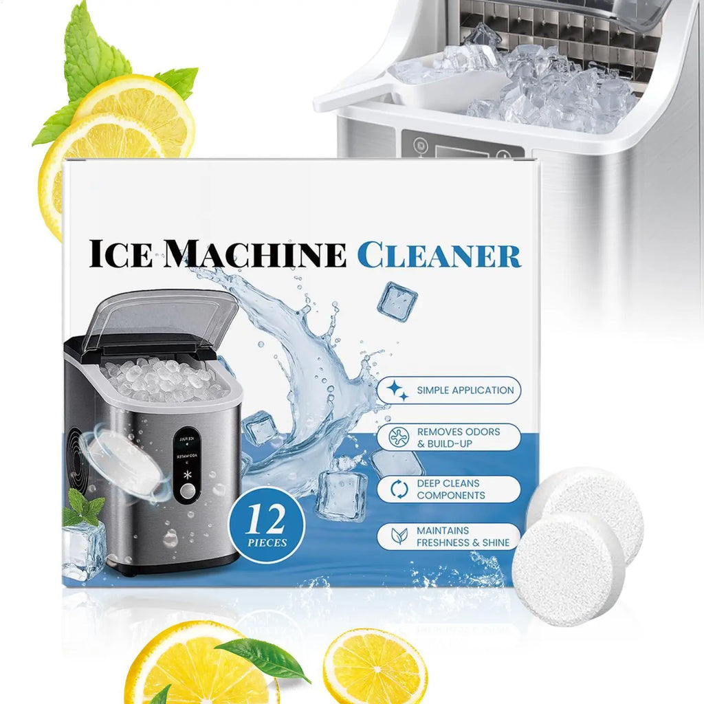 Ice Maker Cleaner 12 Piece/box Ice Machine Cleaner Maker Descaler Cleaning Washing Descaling For Home Icemaker Appliance Cooler Qme
