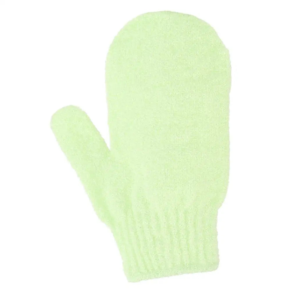 Exfoliating Bath Gloves Deep Scrubbing Dead Skin Shower Beauty Spa Qme D