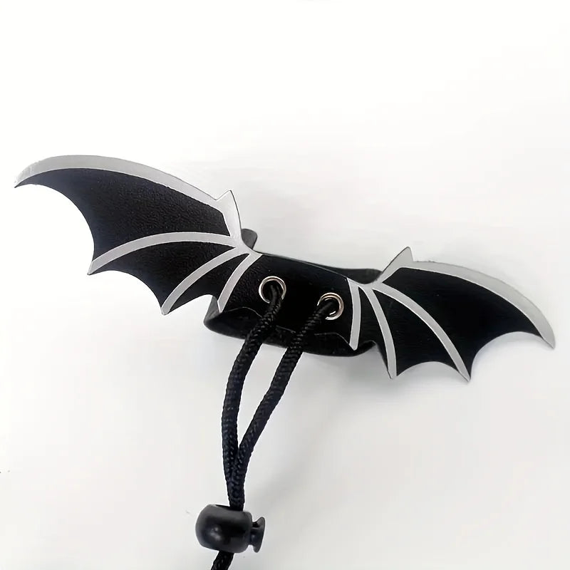 Adjustable ambergris harness, 3 sizes of leather wings, suitable for safe walking of ambergris reptiles on tree leaves Qme Light Grey