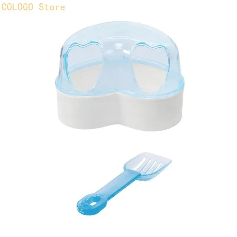Hamster Bathroom Bathtubs Box Sand Bath Container Bathing Bowl Qme