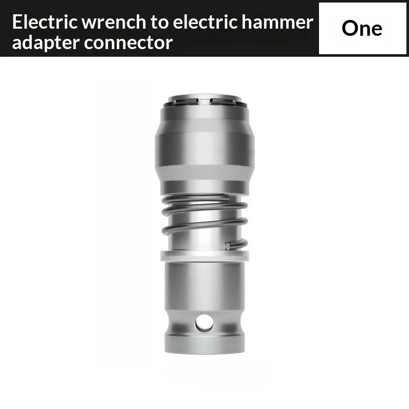 1/2Pcs Small Square Interface Converter High Power Electric Hammer Conversion Adapter DIY Accessories Qme A1