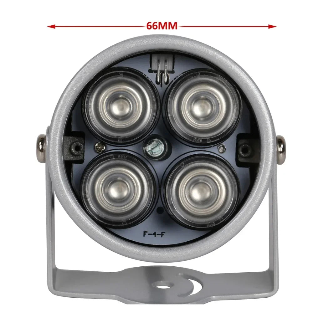 ESCAM CCTV LEDS 4 array IR led illuminator Light Infrared waterproof Night Fill For Camera ip camera Qme