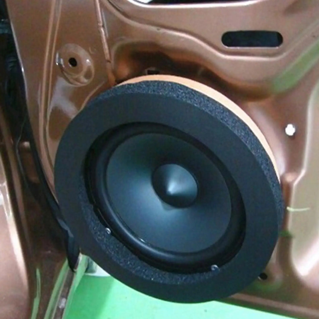 Speaker Fast Rings Self Adhesive Car Speaker Ring Foam Baffles Universal Car 6.5 Inch Stereo Audio Speaker Foam Rings Bass Qme