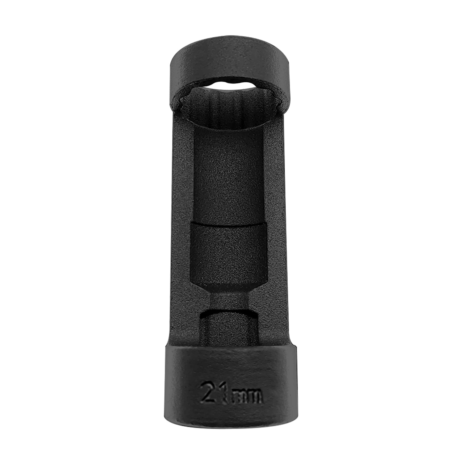 Suspension Strut Nut Socket Strut Nut Socket 12 Point 1/2'' Drive Suspension Strut Socket Tool Car Repair Tool (24mm Black) Qme 21mm