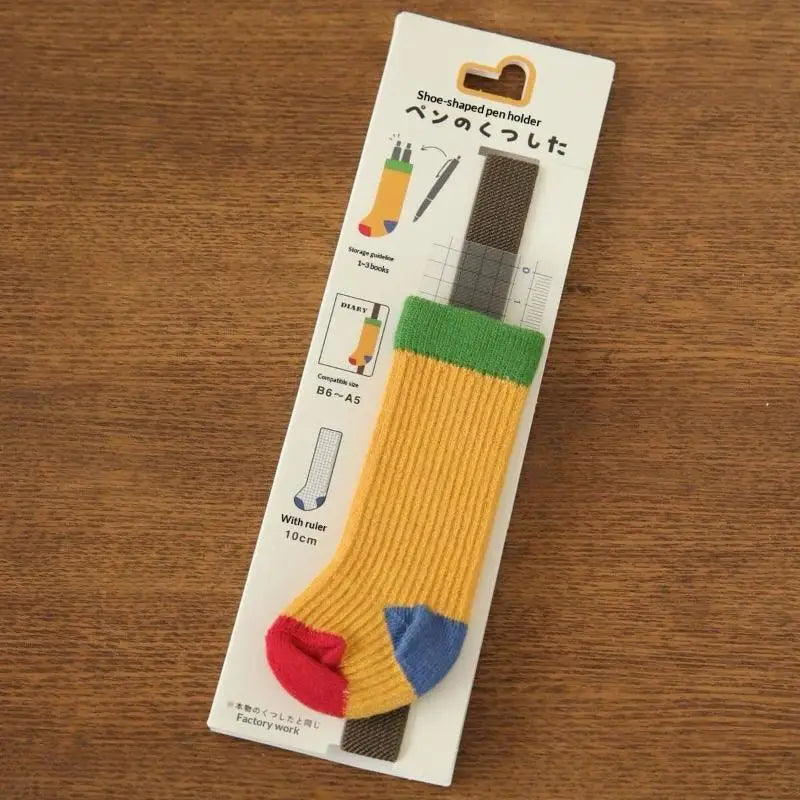 Kawaii Cute Mini Socks Elastic Strap A5 B6 Planner Notebook Pen Cap Qme A3