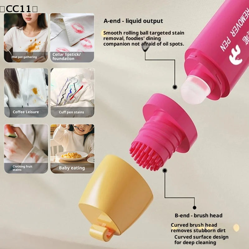 White Clothes Powerful Tant Stain Instant Remover Pen Portable Qme